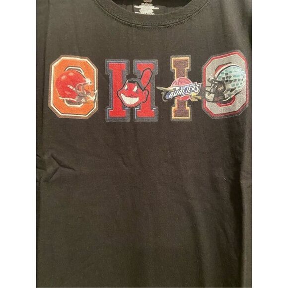 Ohio Pro Sports Teams T-shirt size XL - Picture 2 of 2